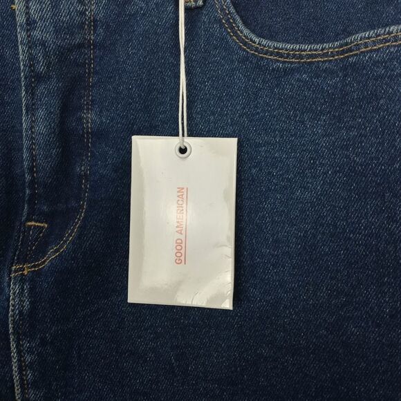 Good American Jean Mini Skirt size 12/31 - Picture 6 of 10